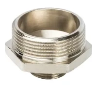 Ниппель НН переxодной 1 1/2"x3/4" никелированный Stout