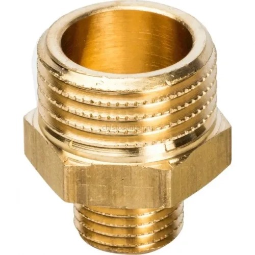 Ниппель НН переходной 1/2"x1/4" Stout