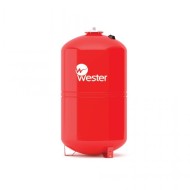 Бак расширительный мембранный Wester WRV - 150 л PN5, Tmax100°C, вертикальный, на ножках (0-14-0160 Вестер)