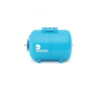 Гидроаккумулятор Wester WAO - 80 л, PN10, Tmax100°C, горизонтальный, на ножках (0-14-0990 Вестер)