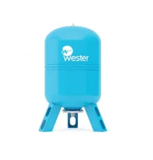 Гидроаккумулятор Wester WAV - 50 л PN10, Tmax100°C, вертикальный, на ножках (0-14-1100 Вестер)