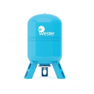Гидроаккумулятор Wester WAV - 80 л PN10, Tmax100°C, вертикальный, на ножках (0-14-1120 Вестер)