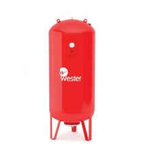 Бак расширительный мембранный Wester WRV - 1000 л PN10, Tmax100°C, вертикальный, на ножках (0-14-0220 Вестер)