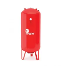 Бак расширительный мембранный Wester WRV - 1000 л PN10, Tmax100°C, вертикальный, на ножках (0-14-0220 Вестер)