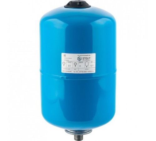 Бак расширительный для водоснабжения 12 л STOUT (STW-0001-000012 Стоут) Бак расширительный для водоснабжения 12 л STOUT (STW-0001-000012 Стоут)