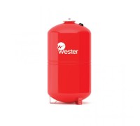 Бак расширительный мембранный Wester WRV - 100 л PN5, Tmax100°C, вертикальный, на ножках (0-14-0140 Вестер)