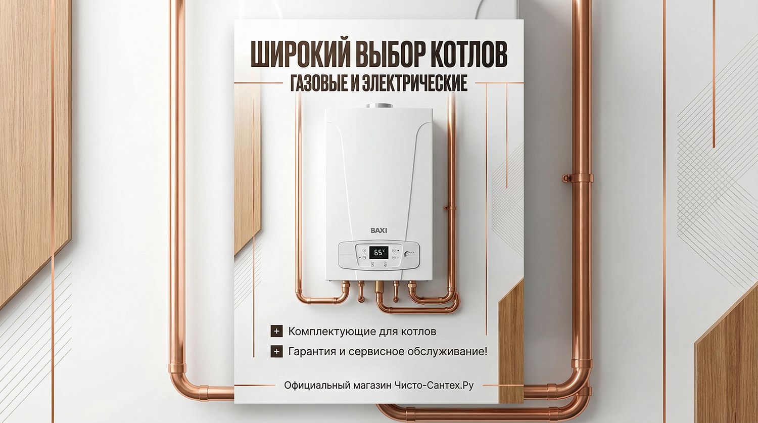 Котлы газовые и электрические