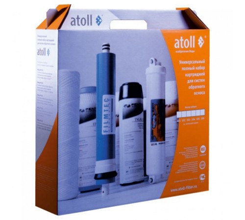 Набор картриджей Atoll №102 STD для систем A-550 и A-560 (ATECRT102 Атолл) Набор картриджей Atoll №102 STD для систем A-550 и A-560 (ATECRT102 Атолл)