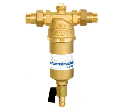 Фильтр механической очистки воды BWT Protector mini H/R HWS 1" 810541 (БВТ) Фильтр механической очистки воды BWT Protector mini H/R HWS 1" 810541 (БВТ)