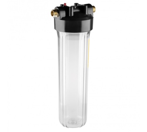 Корпус 20BB 1" прозрачный для холодной воды 50549 (Гейзер) Корпус 20BB 1" прозрачный для холодной воды 50549 (Гейзер)