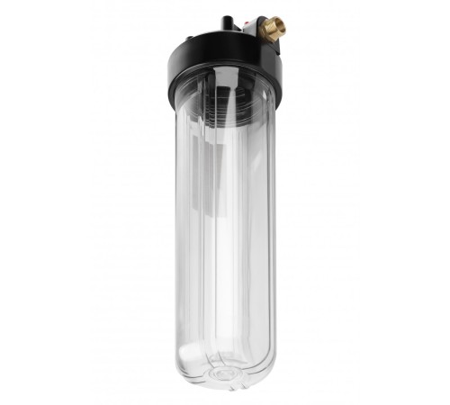Корпус 20BB 1" прозрачный для холодной воды 50549 (Гейзер) Корпус 20BB 1" прозрачный для холодной воды 50549 (Гейзер)