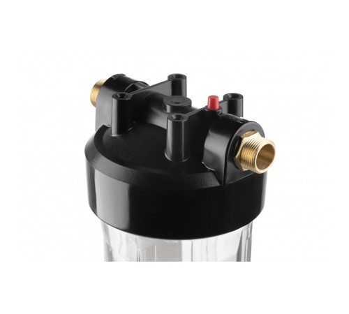Корпус 20BB 1" прозрачный для холодной воды 50549 (Гейзер) Корпус 20BB 1" прозрачный для холодной воды 50549 (Гейзер)