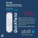 Мембрана обратноосмотическая atoll TWIST RO-800 (АТОЛЛ)
