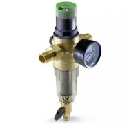 Фильтр тонкой очистки промывной с редуктором давления, для холодной воды Tim 1/2" JH-1008 (Тим)