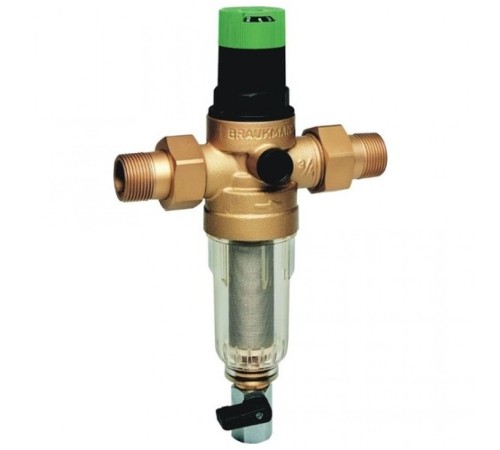 Фильтр тонкой очистки промывной с редуктором FK06 3/4" АА Honeywell-Braukmann FK06-3/4AA (Хонивел) Фильтр тонкой очистки промывной с редуктором FK06 3/4" АА Honeywell-Braukmann FK06-3/4AA (Хонивел)
