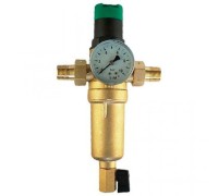 Фильтр тонкой очистки промывной с редуктором давления, для горячей воды Tim 3/4" JH-2007 (Тим)