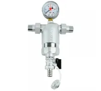 Фильтр с манометром и магнитной вставкой ZEISSLER (100 мкм ) НР-НР 1/2" ZSf.306.0104N (ЗЕИССЛЕР)