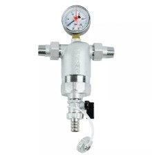 Фильтр с манометром и магнитной вставкой ZEISSLER (100 мкм ) НР-НР 1/2" ZSf.306.0104N (ЗЕИССЛЕР)