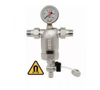 Фильтр с манометром и магнитной вставкой ZEISSLER (300 мкм ) НР-НР 3/4" ZSf.306.0105N (ЗЕИССЛЕР)