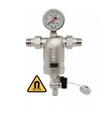 Фильтр с манометром и магнитной вставкой ZEISSLER (300 мкм ) НР-НР 3/4" ZSf.306.0105N (ЗЕИССЛЕР)