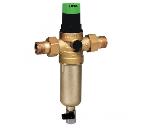 Фильтр тонкой очистки промывной с редуктором FK06 3/4" ААМ Honeywell-Braukmann FK06-3/4AAM (Хонивел) Фильтр тонкой очистки промывной с редуктором FK06 3/4" ААМ Honeywell-Braukmann FK06-3/4AAM (Хонивел)