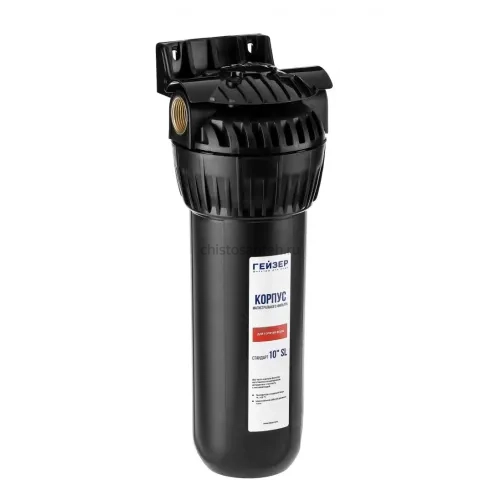 Корпус Гейзер 10SL 3/4", для горячей воды 50547 (Гейзер)