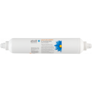 Картридж угольный постфильтр Inline Atoll CK-2586C (Патриот)