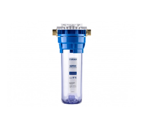 Корпус Гейзер 10SL 3/4", прозрачный 50534 (Гейзер) Корпус Гейзер 10SL 3/4", прозрачный 50534 (Гейзер)