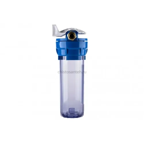 Корпус Гейзер 10SL 3/4", прозрачный 50534 (Гейзер)