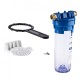 Корпус Гейзер 10SL 3/4", прозрачный 50534 (Гейзер)