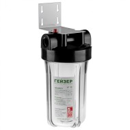 Корпус Гейзер 10BB 1" прозрачный 50687 (Гейзер)