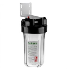 Корпус Гейзер 10BB 1" прозрачный 50687 (Гейзер)