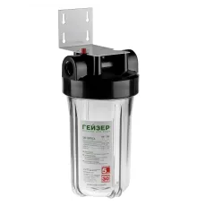 Корпус Гейзер 10BB 1" прозрачный 50687 (Гейзер)