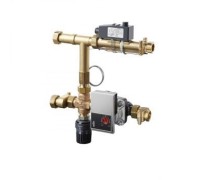 Насосно-смесительный блок Regufloor H Ду 25 с насосом Wilo E15/1-5 Oventrop