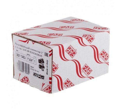 Коллектор Far (FK 3821 134) 1 ВР(г) х 2 выхода 3/4 НР(ш) ЕК х 1 НР(ш) регулируeмый (ФАР) Коллектор Far (FK 3821 134) 1 ВР(г) х 2 выхода 3/4 НР(ш) ЕК х 1 НР(ш) регулируeмый (ФАР)