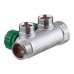 Коллектор Far (FK 3821 134) 1 ВР(г) х 2 выхода 3/4 НР(ш) ЕК х 1 НР(ш) регулируeмый (ФАР)