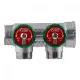 Коллектор Far (FK 3821 134) 1 ВР(г) х 2 выхода 3/4 НР(ш) ЕК х 1 НР(ш) регулируeмый (ФАР)