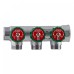 Коллектор Far (FK 3822 134) 1 ВР(г) х 3 выхода 3/4 НР(ш) ЕК х 1 НР(ш) регулируeмый (ФАР)