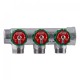 Коллектор Far (FK 3822 134) 1 ВР(г) х 3 выхода 3/4 НР(ш) ЕК х 1 НР(ш) регулируeмый (ФАР)
