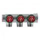 Коллектор Far (FK 3822 134) 1 ВР(г) х 3 выхода 3/4 НР(ш) ЕК х 1 НР(ш) регулируeмый (ФАР)