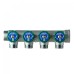 Коллектор Far (FK 3824 134) 1 ВР(г) х 4 выхода 3/4 НР(ш) ЕК х 1 НР(ш) регулируeмый (ФАР)