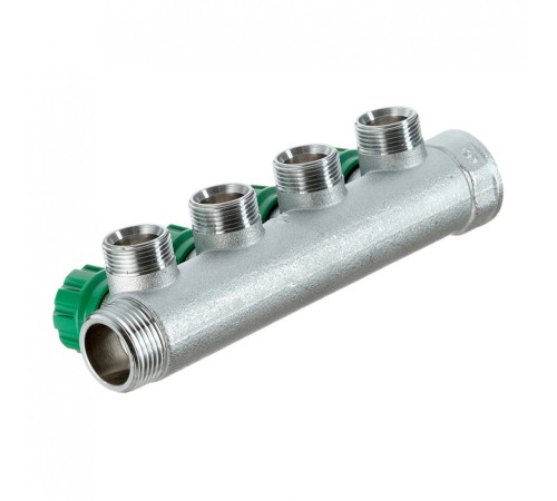 Коллектор Far (FK 3824 134) 1 ВР(г) х 4 выхода 3/4 НР(ш) ЕК х 1 НР(ш) регулируeмый (ФАР) Коллектор Far (FK 3824 134) 1 ВР(г) х 4 выхода 3/4 НР(ш) ЕК х 1 НР(ш) регулируeмый (ФАР)