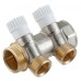 Коллектор распределительный Stout (SMB 6851 013402) 1 ВР(г) х 2 выхода 3/4 НР(ш) ЕК х 1 НР(ш)