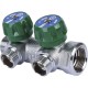 Коллектор регулирующий распределительный 3/4" с 2 отводами 1/2" STOUT