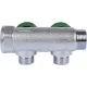 Коллектор регулирующий распределительный 3/4" с 2 отводами 1/2" STOUT