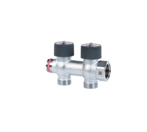 Коллектор REHAU (РЕХАУ - 11316443001)регулирующий, распределительный G3/4" с 2 отводами G 3/4" Коллектор REHAU (РЕХАУ - 11316443001)регулирующий, распределительный G3/4" с 2 отводами G 3/4"