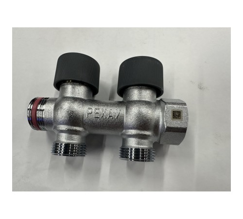 Коллектор REHAU (РЕХАУ - 11316443001)регулирующий, распределительный G3/4" с 2 отводами G 3/4" Коллектор REHAU (РЕХАУ - 11316443001)регулирующий, распределительный G3/4" с 2 отводами G 3/4"