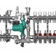 Насосно-смесительный узел для теплого пола Tim - ZEISSLER 180мм JH-1033