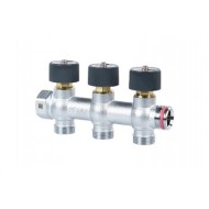 Коллектор REHAU (РЕХАУ - 11316453001)регулирующий, распределительный G3/4" с 3 отводами G 3/4"