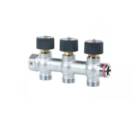 Коллектор REHAU (РЕХАУ - 11316453001)регулирующий, распределительный G3/4" с 3 отводами G 3/4"